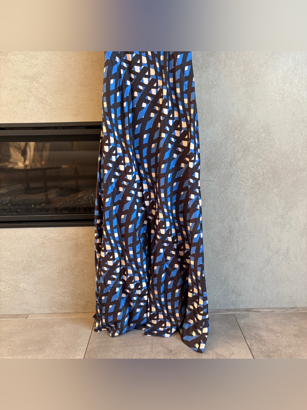 STAUD CUBISM DRESS - ARGYLE BLACK, SIZE L - Picture 14 of 16
